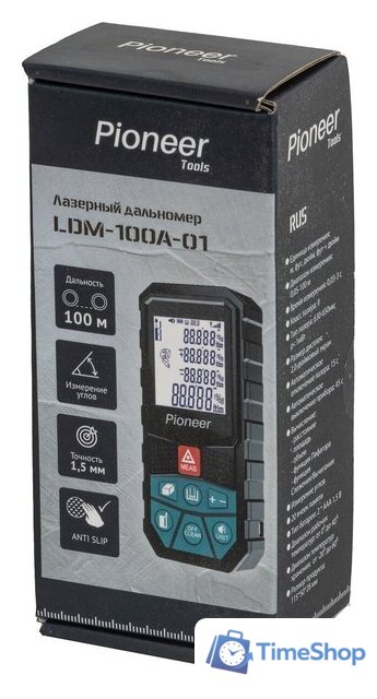 Лазерный дальномер Pioneer Tools LDM-100A-01 - Изображение №12 — Интернет-магазин Time-Shop