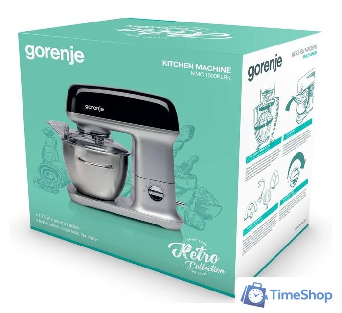 Кухонная машина Gorenje MMC1000RLBK - Изображение №6 — Интернет-магазин Time-Shop