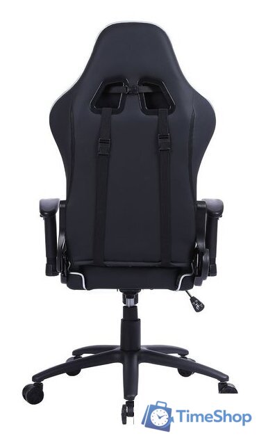 Игровое (геймерское) кресло CACTUS CS-CHR-030BLS (черный/серебристый) - Изображение №4 — Интернет-магазин Time-Shop