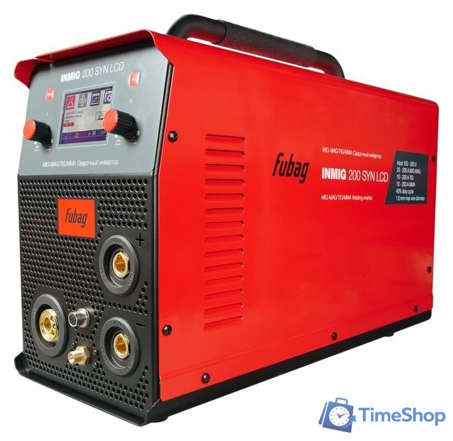 Сварочный инвертор Fubag INMIG 200 SYN LCD - Изображение №2 — Интернет-магазин Time-Shop