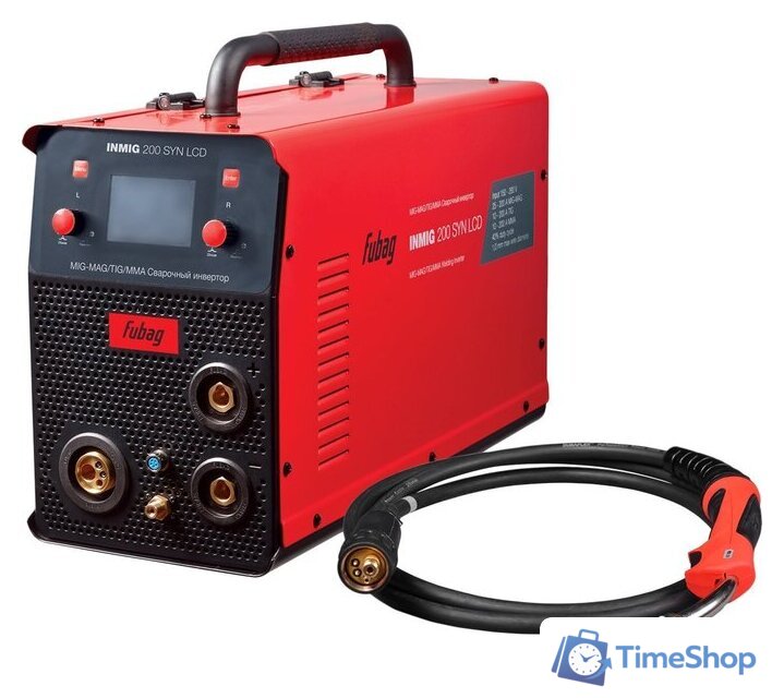 Сварочный инвертор Fubag INMIG 200 SYN LCD - Изображение №1 — Интернет-магазин Time-Shop