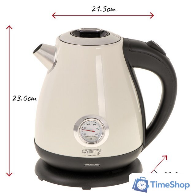 Электрический чайник CAMRY CR1344 CR - Изображение №5 — Интернет-магазин Time-Shop