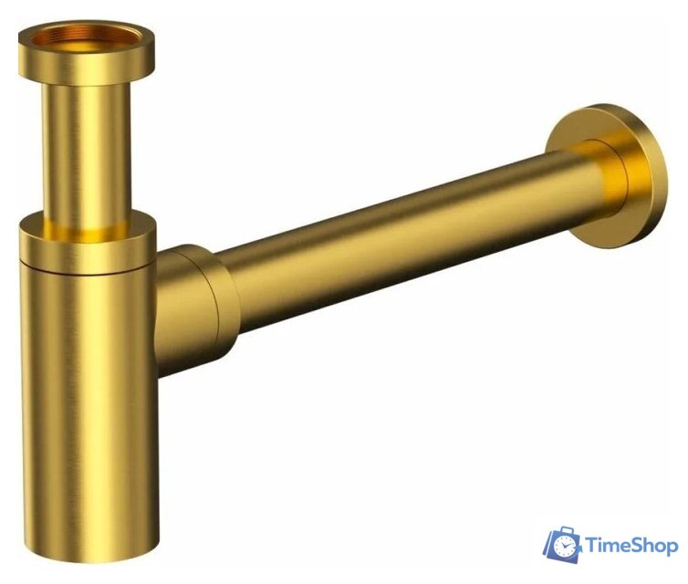 Сифон Whitecross A186GLB (брашированное золото) - Изображение №1 — Интернет-магазин Time-Shop