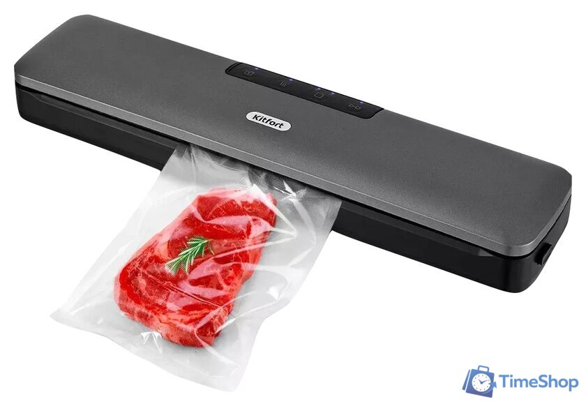 Вакуумный упаковщик Kitfort KT-1527 - Изображение №1 — Интернет-магазин Time-Shop