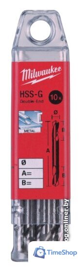 Набор сверл Milwaukee 4932352230 10 предметов - Изображение №1 — Интернет-магазин Time-Shop