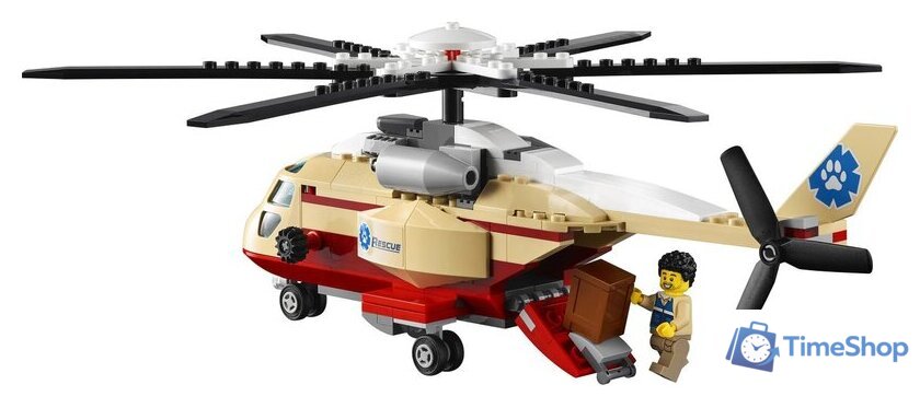 Конструктор LEGO City 60302 Операция по спасению зверей - Изображение №5 — Интернет-магазин Time-Shop
