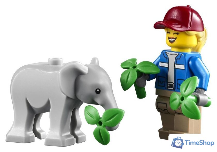 Конструктор LEGO City 60302 Операция по спасению зверей - Изображение №6 — Интернет-магазин Time-Shop
