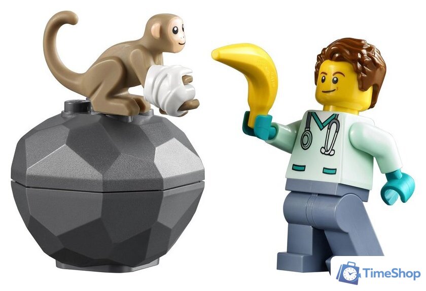 Конструктор LEGO City 60302 Операция по спасению зверей - Изображение №19 — Интернет-магазин Time-Shop