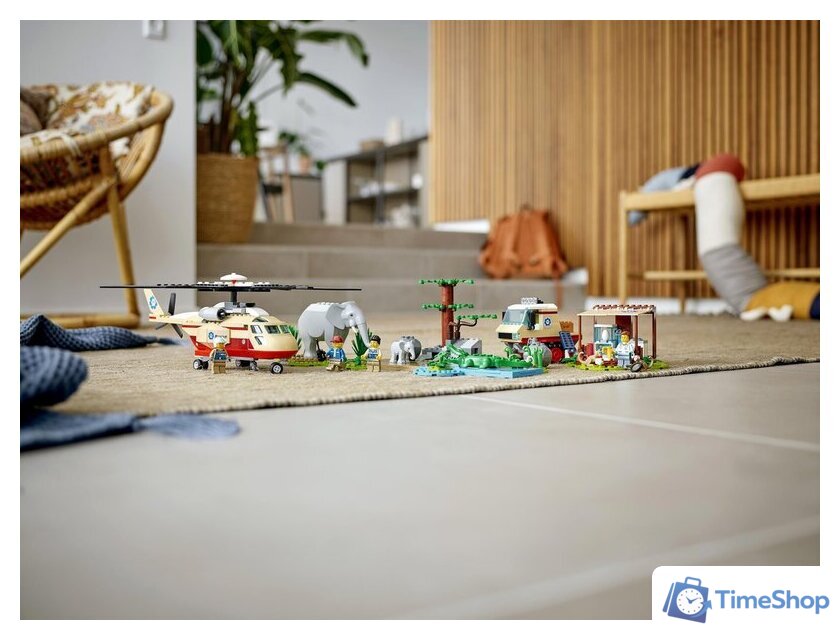 Конструктор LEGO City 60302 Операция по спасению зверей - Изображение №22 — Интернет-магазин Time-Shop