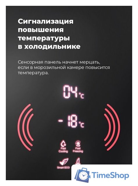 Холодильник MAUNFELD MFF1857NFSB - Изображение №30 — Интернет-магазин Time-Shop