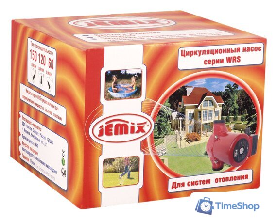Циркуляционный насос Jemix WRS-32/8-180 - Изображение №3 — Интернет-магазин Time-Shop