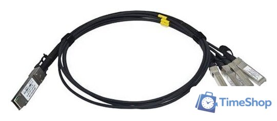 Кабель ACD ACD-QSFP+ TO 4*SFP+ 40G COPPER 1M - Изображение №1 — Интернет-магазин Time-Shop