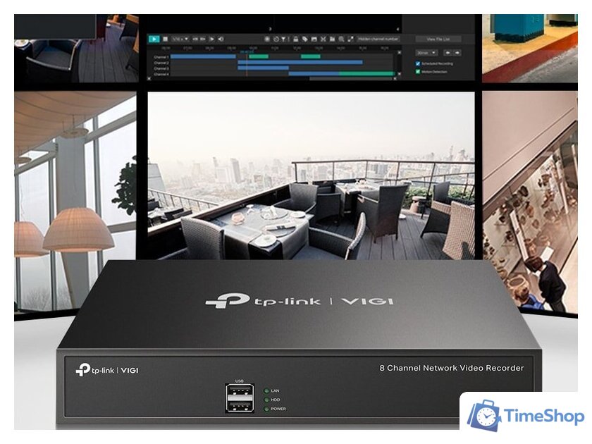Сетевой видеорегистратор TP-Link Vigi NVR1008H - Изображение №4 — Интернет-магазин Time-Shop