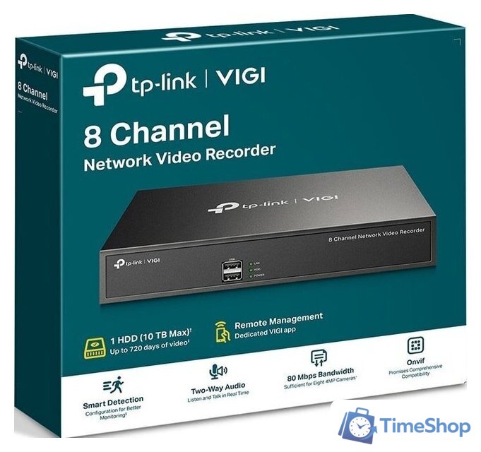Сетевой видеорегистратор TP-Link Vigi NVR1008H - Изображение №9 — Интернет-магазин Time-Shop