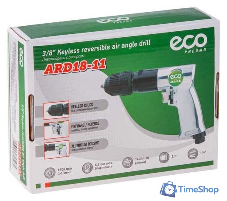 Безударная дрель ECO ARD18-11 - Изображение №6 — Интернет-магазин Time-Shop