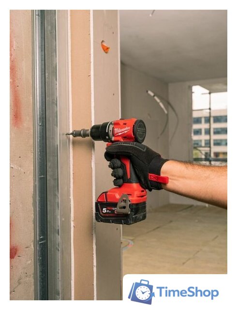 Ударная дрель-шуруповерт Milwaukee M18 M18BLPDRC-0X 4933492821 (без АКБ, кейс) - Изображение №4 — Интернет-магазин Time-Shop