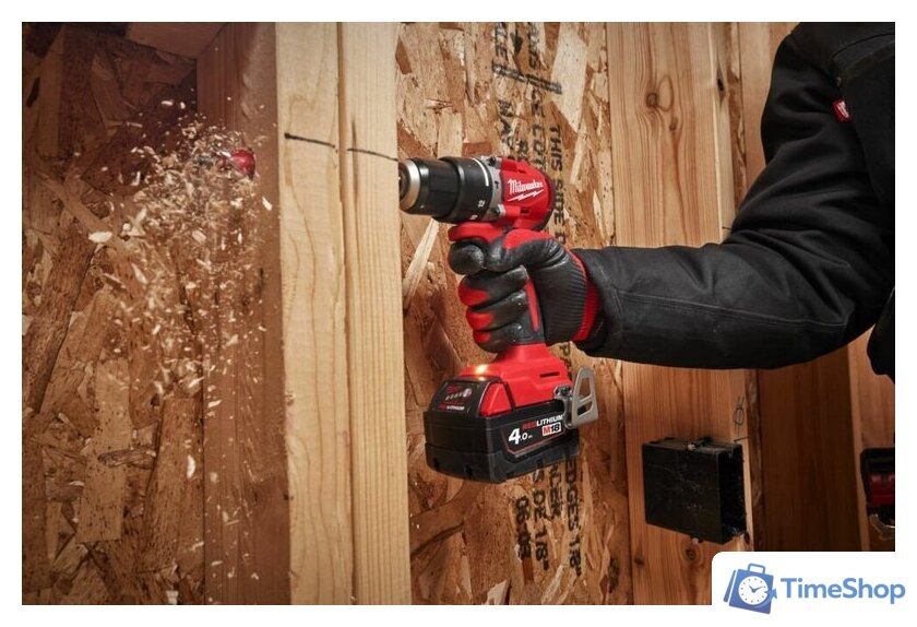 Ударная дрель-шуруповерт Milwaukee M18 M18BLPDRC-0X 4933492821 (без АКБ, кейс) - Изображение №11 — Интернет-магазин Time-Shop