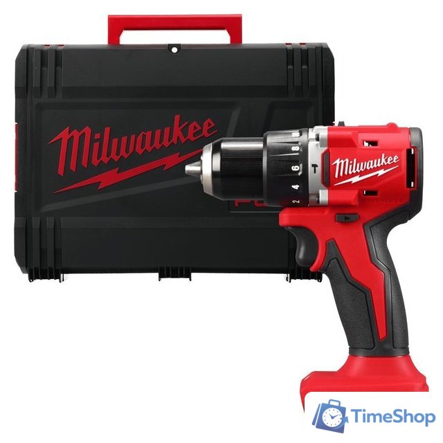 Ударная дрель-шуруповерт Milwaukee M18 M18BLPDRC-0X 4933492821 (без АКБ, кейс) - Изображение №1 — Интернет-магазин Time-Shop
