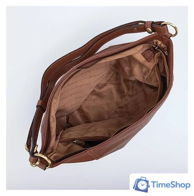Женская сумка Francesco Molinary 513-16464-032-BRW (коричневый) - Изображение №3 — Интернет-магазин Time-Shop