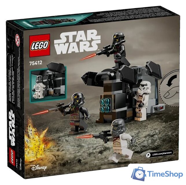 Конструктор LEGO Star Wars Боевой набор Смертельный солдат и Ночной солдат 75412 - Изображение №2 — Интернет-магазин Time-Shop