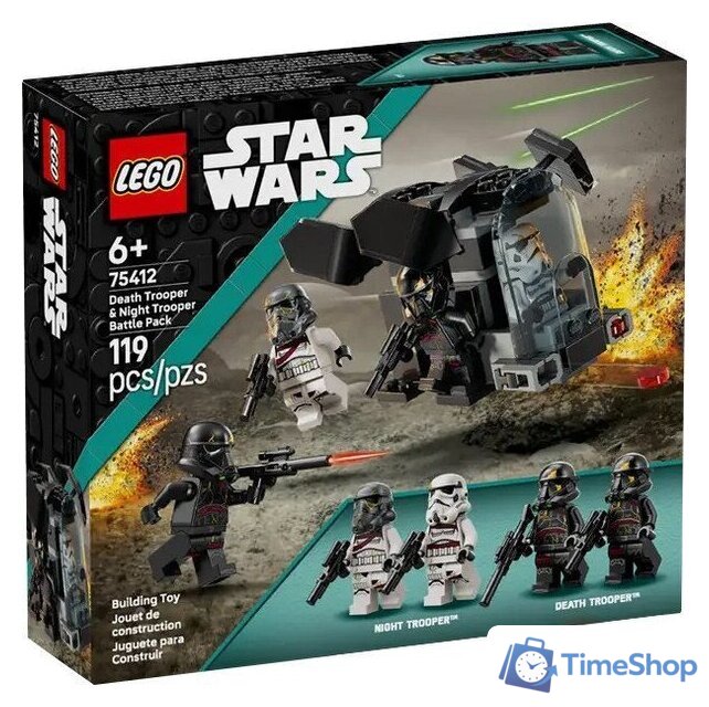 Конструктор LEGO Star Wars Боевой набор Смертельный солдат и Ночной солдат 75412 - Изображение №1 — Интернет-магазин Time-Shop