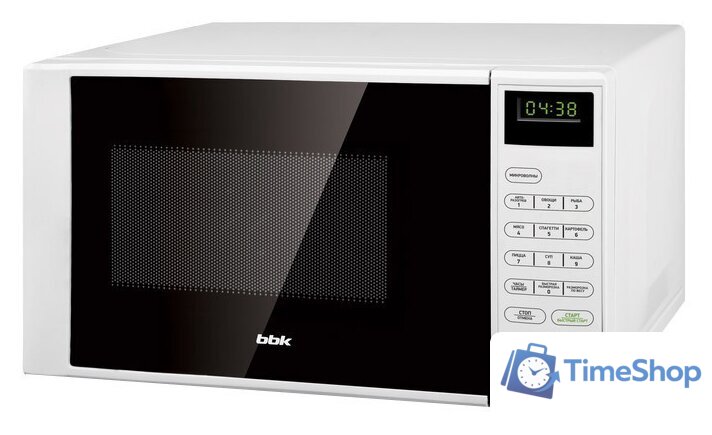 Микроволновая печь BBK 20MWS-728S/W - Изображение №1 — Интернет-магазин Time-Shop