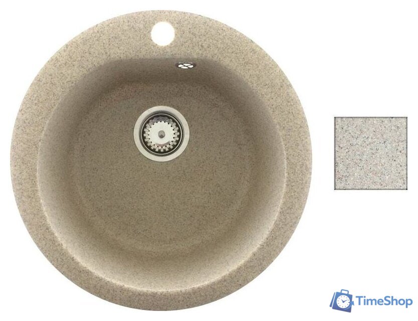 Кухонная мойка БелЭворс Nika (темно-бежевый) - Изображение №1 — Интернет-магазин Time-Shop