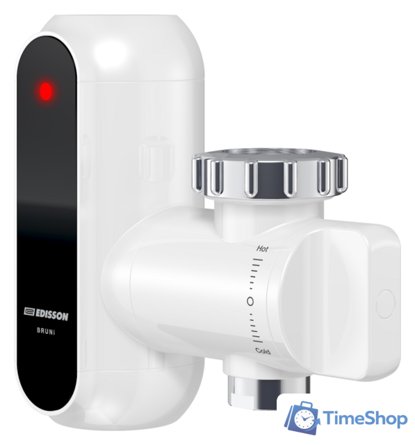 Проточный электрический водонагреватель на кран Edisson Bruni 3500 - Изображение №1 — Интернет-магазин Time-Shop