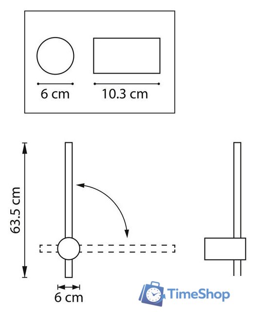 Бра Lightstar Tubo 748533 - Изображение №5 — Интернет-магазин Time-Shop