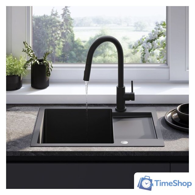 Кухонная мойка Rea ZLE-06011 (без смесителя) - Изображение №3 — Интернет-магазин Time-Shop