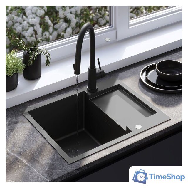 Кухонная мойка Rea ZLE-06011 (без смесителя) - Изображение №1 — Интернет-магазин Time-Shop