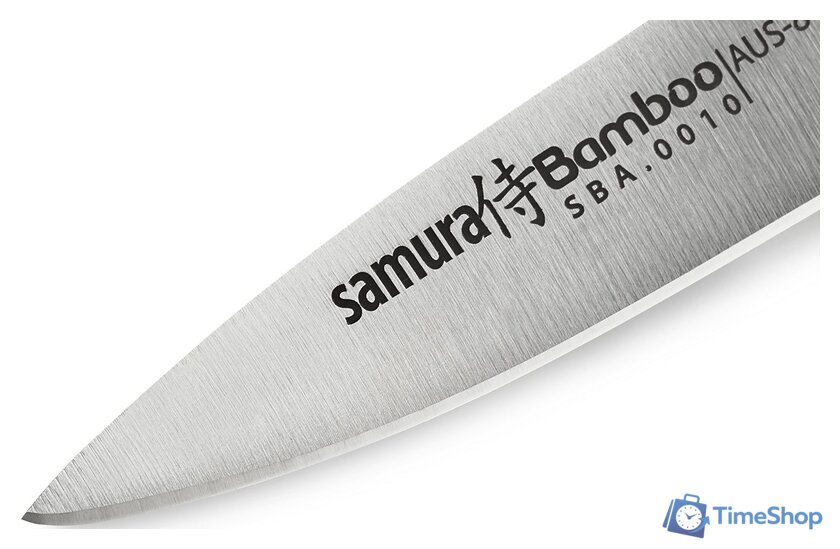 Кухонный нож Samura Bamboo SBA-0010 - Изображение №4 — Интернет-магазин Time-Shop