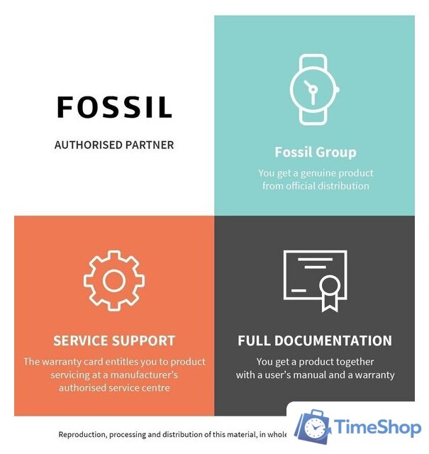 Наручные часы Fossil FS6121 - Изображение №6 — Интернет-магазин Time-Shop