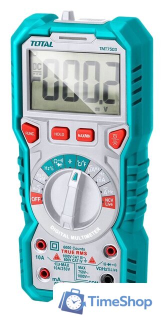 Мультиметр Total TMT47504 - Изображение №1 — Интернет-магазин Time-Shop