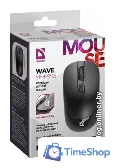 Мышь Defender Wave MM-995 (черный) - Изображение №6 — Интернет-магазин Time-Shop