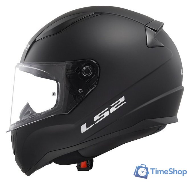 Мотошлем LS2 FF353 Rapid 2 Solid (XXL, черный матовый) - Изображение №8 — Интернет-магазин Time-Shop