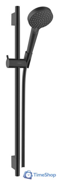 Душевой гарнитур  Hansgrohe Vernis Blend 26423670 (черный матовый) - Изображение №1 — Интернет-магазин Time-Shop
