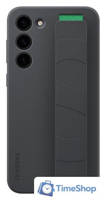 Чехол для телефона Samsung Silicone Grip Case S23+ (черный) - Изображение №4 — Интернет-магазин Time-Shop