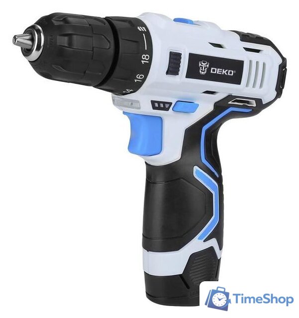 Дрель-шуруповерт Deko GCD12DU3 SET 1 (с 1-им АКБ) - Изображение №2 — Интернет-магазин Time-Shop