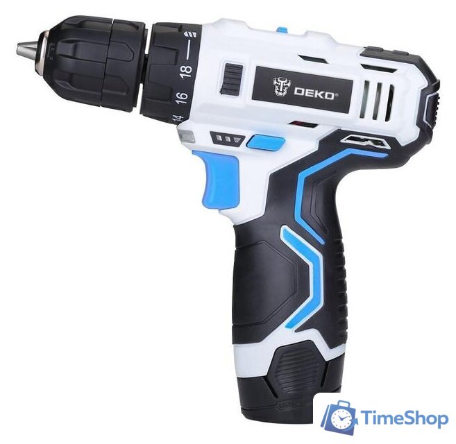 Дрель-шуруповерт Deko GCD12DU3 SET 1 (с 1-им АКБ) - Изображение №3 — Интернет-магазин Time-Shop