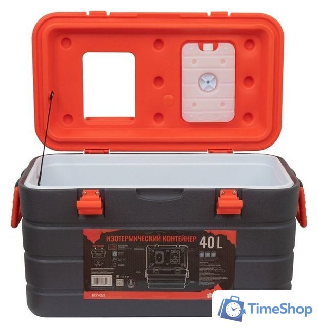 Термобокс TRAMP TRP-059 40л (черный/оранжевый) - Изображение №5 — Интернет-магазин Time-Shop