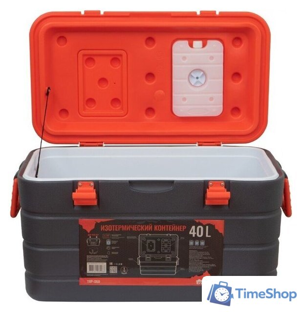 Термобокс TRAMP TRP-059 40л (черный/оранжевый) - Изображение №4 — Интернет-магазин Time-Shop