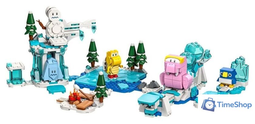 Конструктор LEGO Super Mario 71417 Дополнительный набор: Снежное приключение Флипруса - Изображение №3 — Интернет-магазин Time-Shop