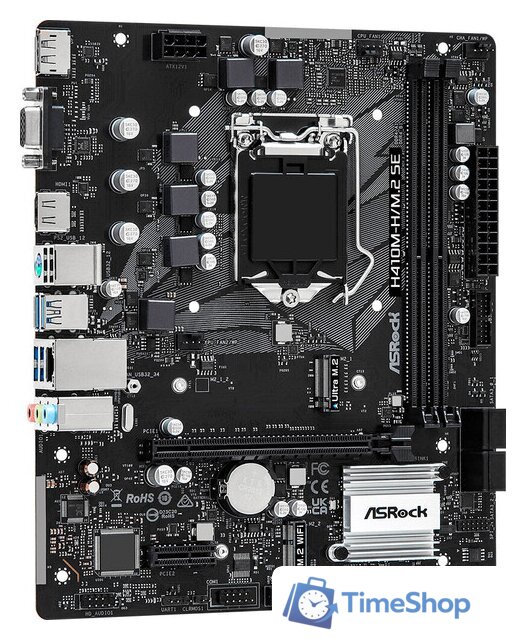 Материнская плата ASRock H410M-H/M.2 SE - Изображение №3 — Интернет-магазин Time-Shop