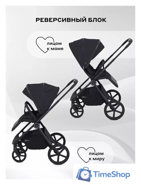 Универсальная коляска Rant Teo 2в1 RA120 (черный) - Изображение №7 — Интернет-магазин Time-Shop