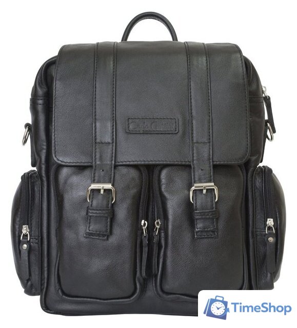 Городской рюкзак Carlo Gattini Fiorentino 3003-01 (черный) - Изображение №4 — Интернет-магазин Time-Shop