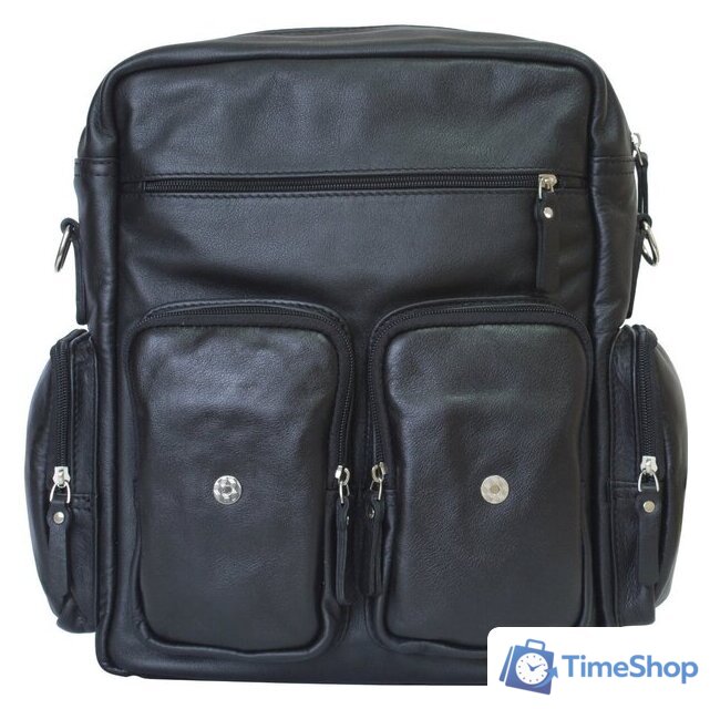 Городской рюкзак Carlo Gattini Fiorentino 3003-01 (черный) - Изображение №5 — Интернет-магазин Time-Shop