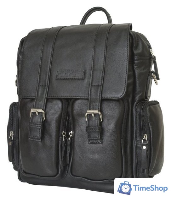 Городской рюкзак Carlo Gattini Fiorentino 3003-01 (черный) - Изображение №1 — Интернет-магазин Time-Shop