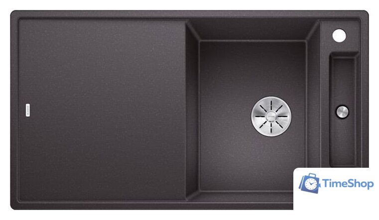 Кухонная мойка Blanco Axia III 5 S-F 523232 (серый камень, стеклянная доска) - Изображение №2 — Интернет-магазин Time-Shop