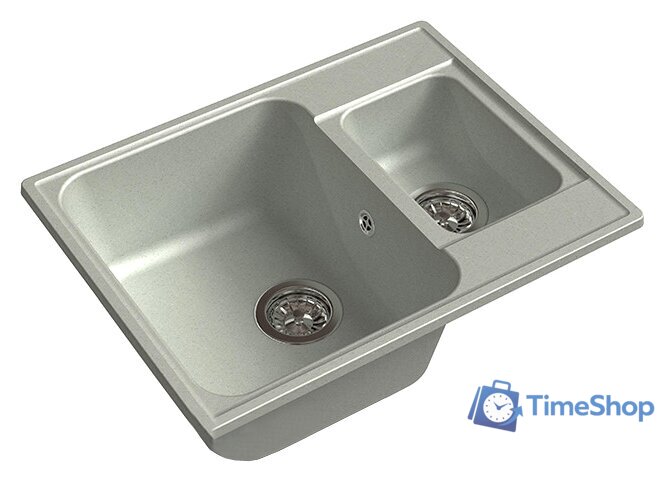 Кухонная мойка GranFest QUARZ Z-09 (серый) - Изображение №1 — Интернет-магазин Time-Shop